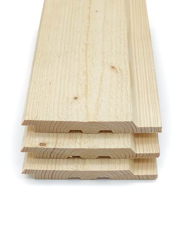 Planche brute en épicéa scandinave 18×121 UYVk classe AB – AlgaWood