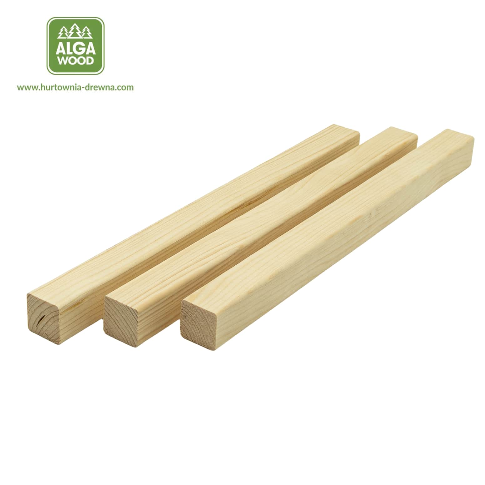 Epicéa scandinave 32×32, équarri raboté, classe AB – AlgaWood