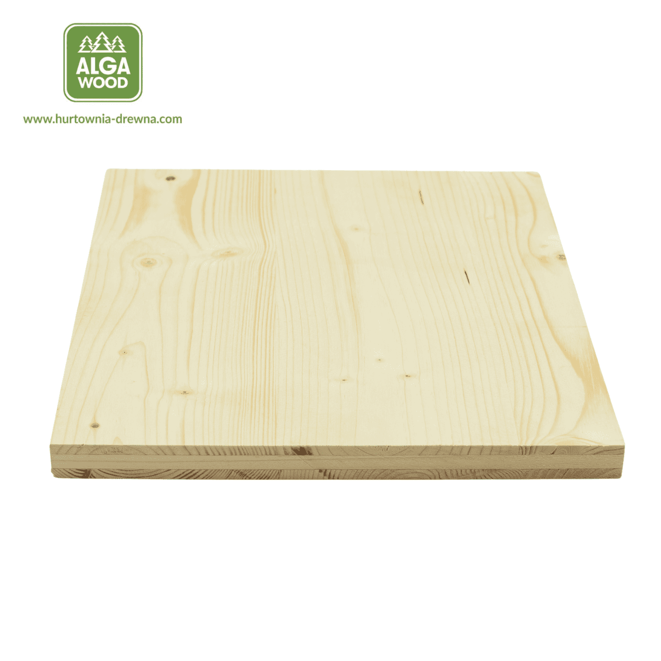 Panneau sandwich épicéa 19×1250, classe B/C+ – AlgaWood