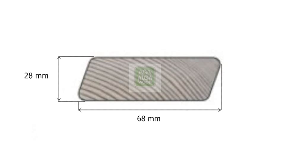 28×68 Epicéa de Sibérie ROMB classe AB – AlgaWood