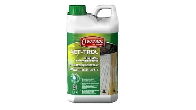 Owatrol Net-Trol – Agent pour nettoyer et restaurer la couleur du bois 2,5 L