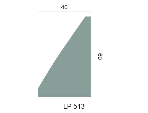 Profilé pour panneaux 3D LP 513 – Rhinst