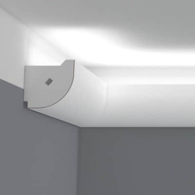 Corniche Lumineuse FAO24 minimaliste subtilement arrondie