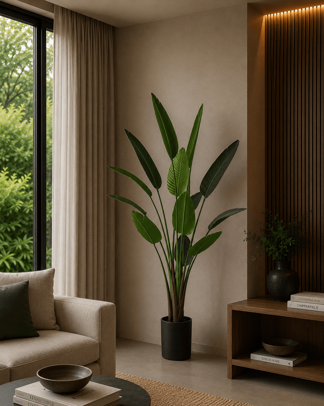 Plante artificielle en pot Strelitzia 190cm – Green Designers