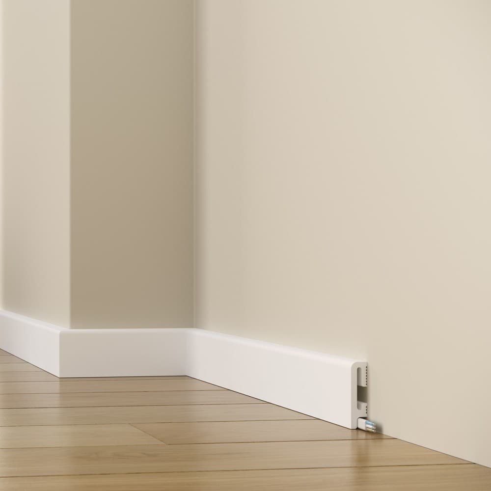 Plinthe DuroFit blanc 6 cm - PF060