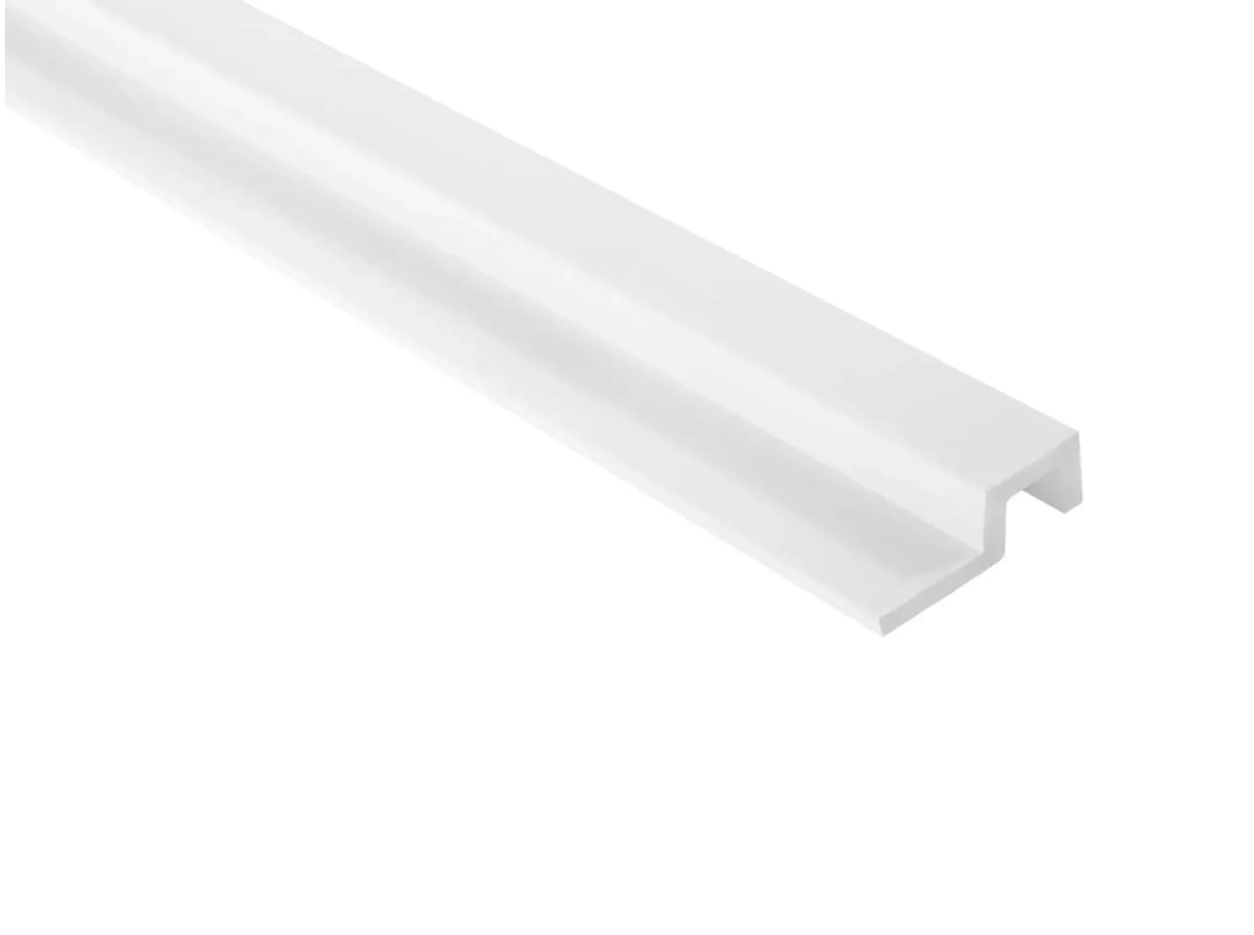 Extrémité droite de la lamelle blanche en polymère – D1LM97L