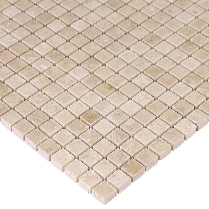 Mosaïque Travertine White 15