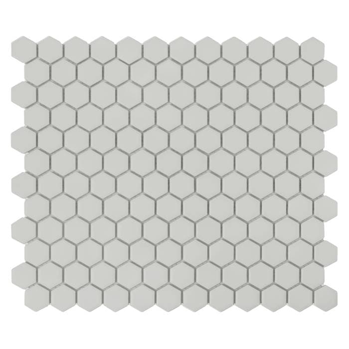 Mosaïque Mini Hexagon Ash matt