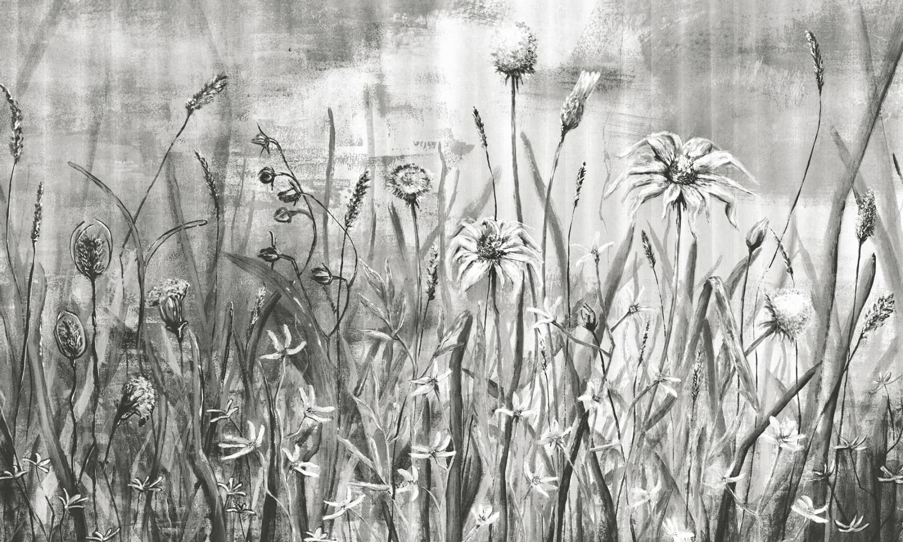 Papier peint Cold Flowers