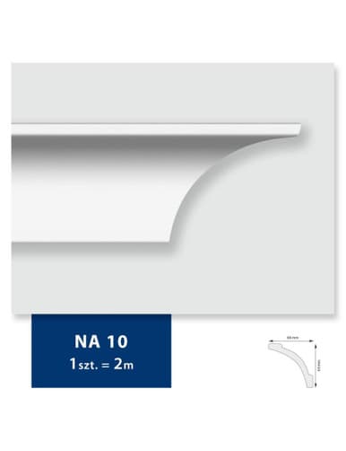 Carton de 90 mètres Corniche Plafond - 45 pièces