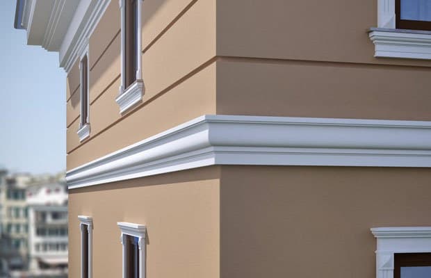 Corniche intermédiaire : courbes élégantes et design minimaliste