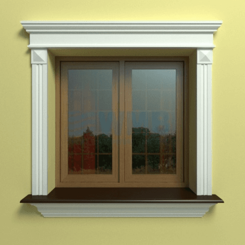 Support décoratif : base carrée 3D