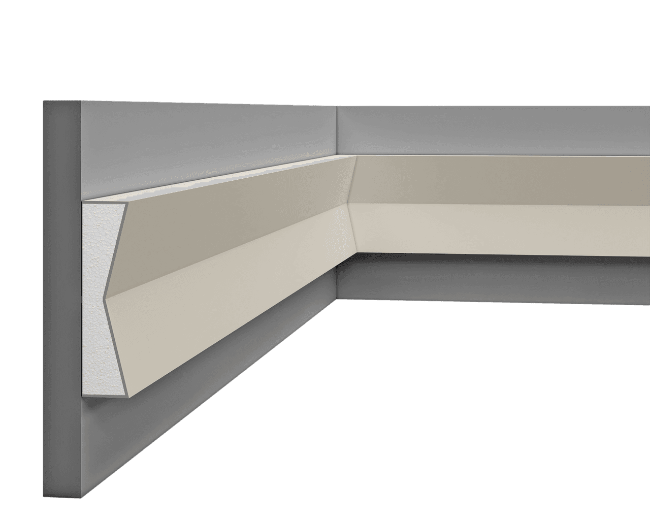 Bande multifonctionnelle en polystyrène – D9PF04
