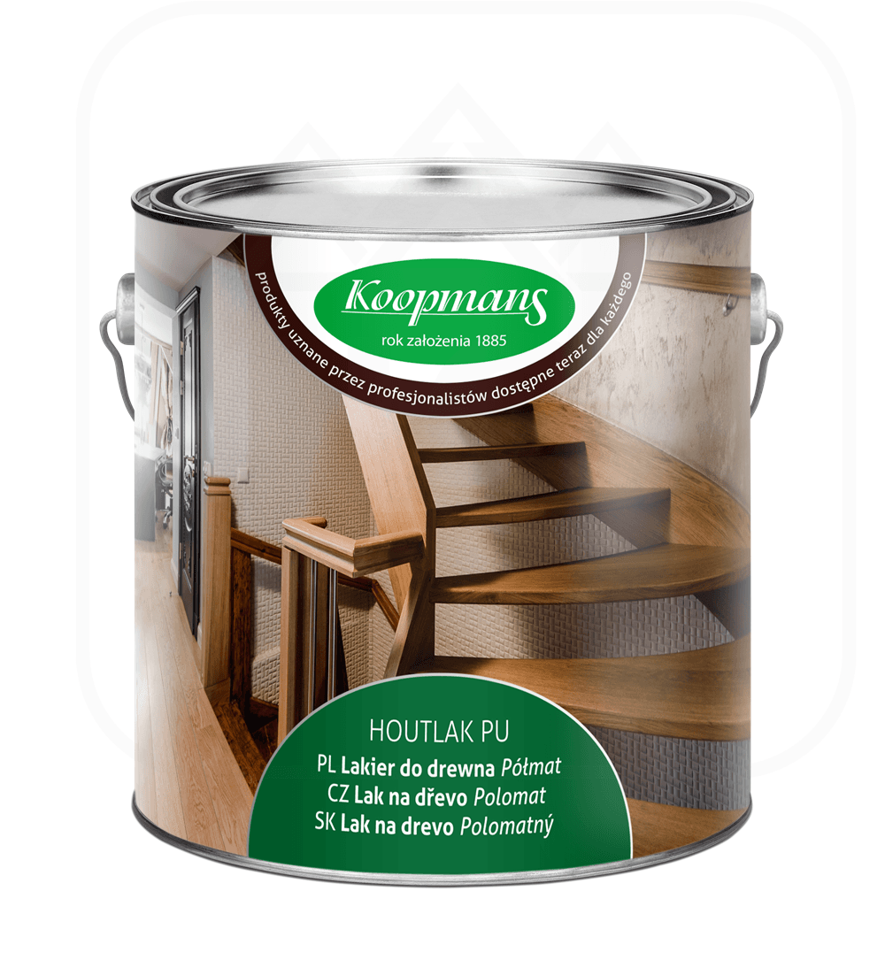 Koopmans HOUTLAK PU 250ml Incolore – Vernis à bois pour intérieur