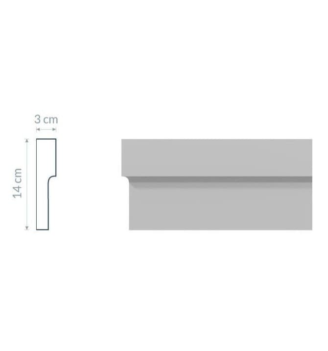 Moulure de fenêtre : design simple et élégant