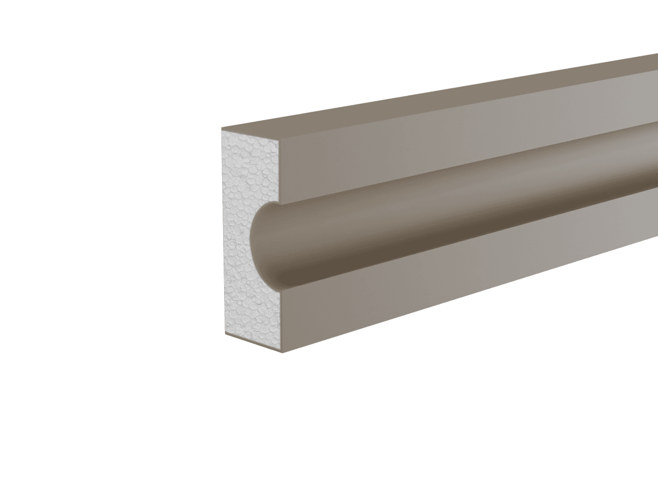 Bande de rustication en polystyrène – D9ML250