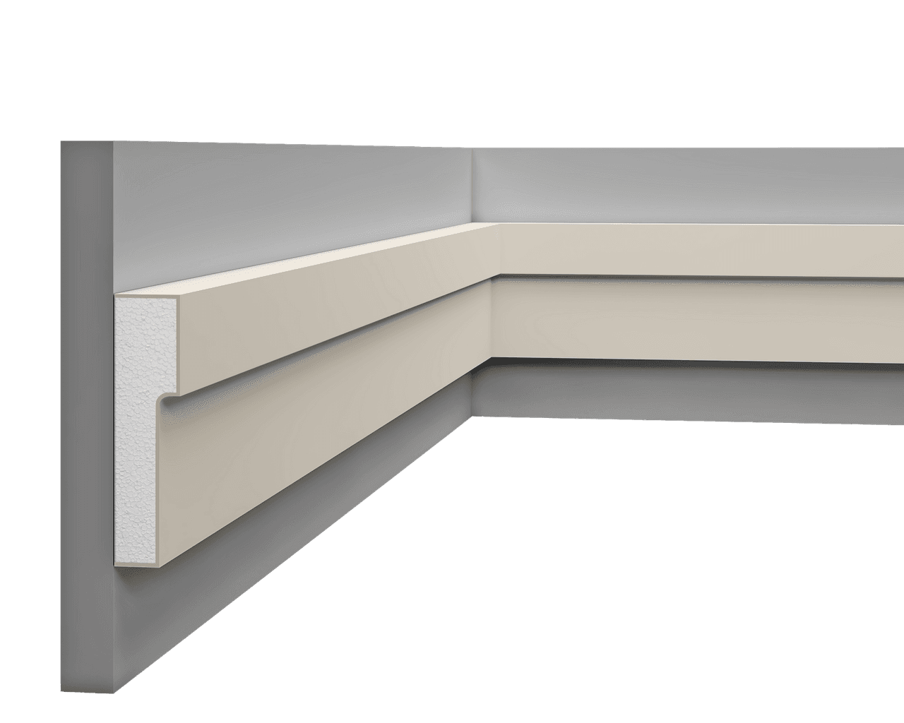 Moulure multifonctionnelle en polystyrène – D9PF51