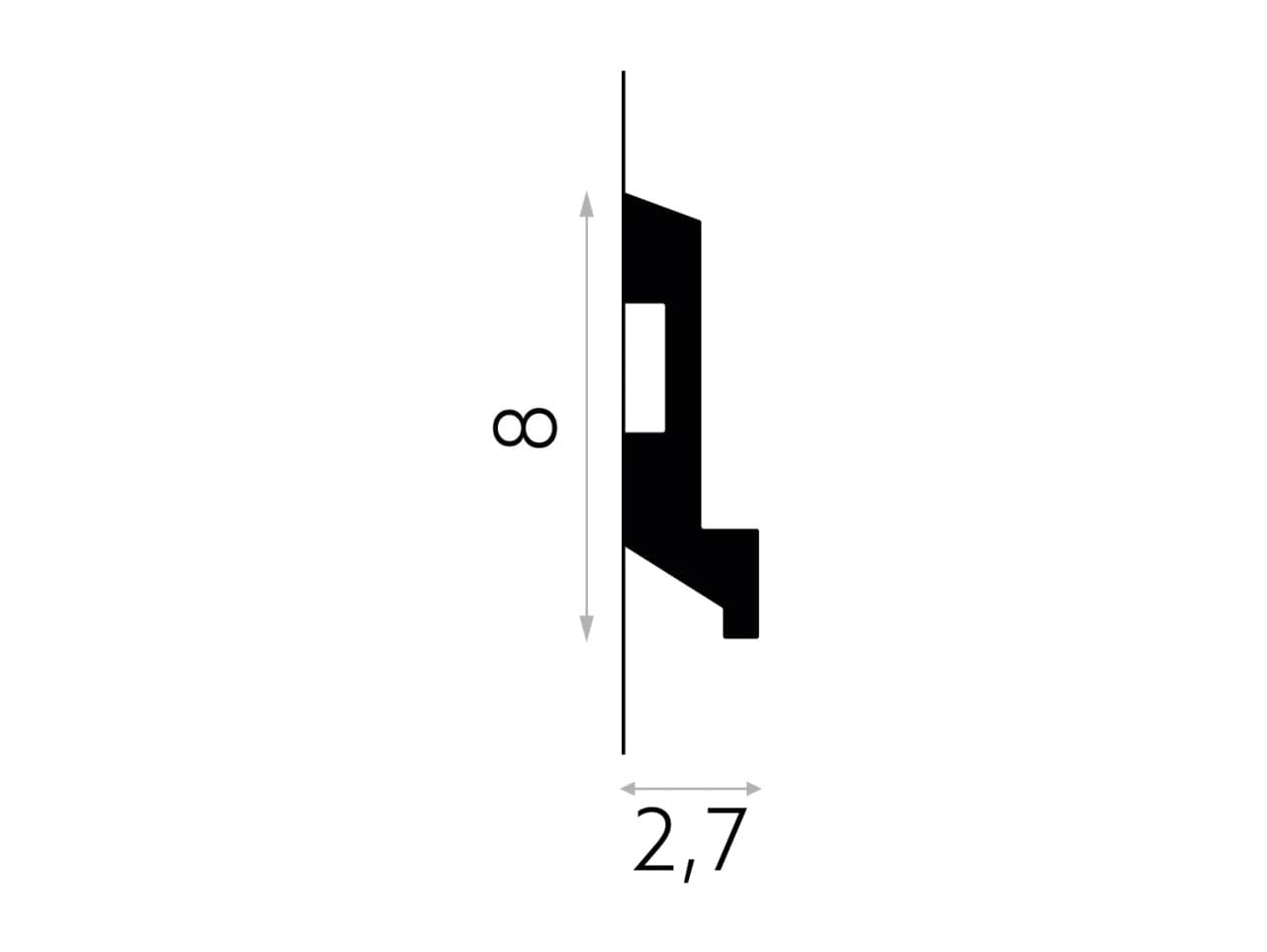 Plinthe Premium en polymère – D1PL33T