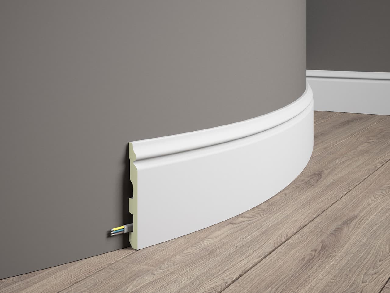 Plinthe flexible en polymère – D1PL71T