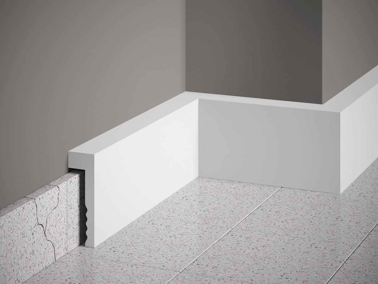 Plinthe Premium en polymère – D1PL78T