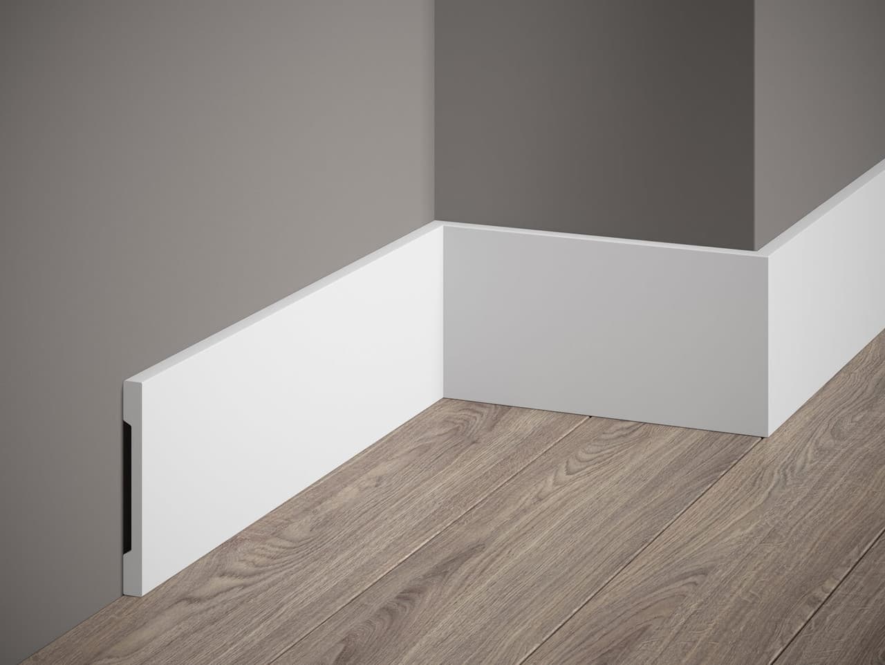 Plinthe Premium en polymère – D1PL80T