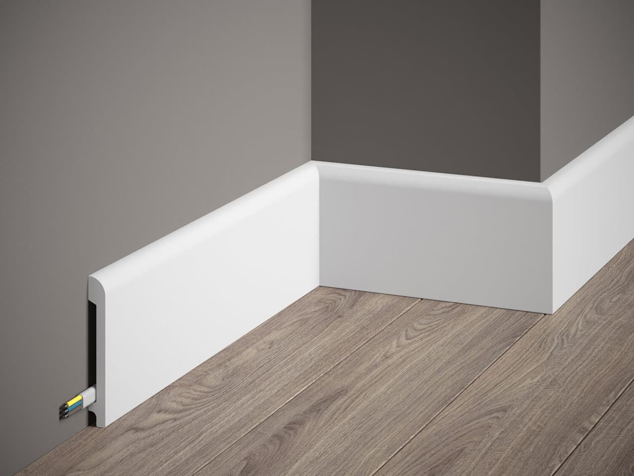 Plinthe Premium en polymère – D1PL94T