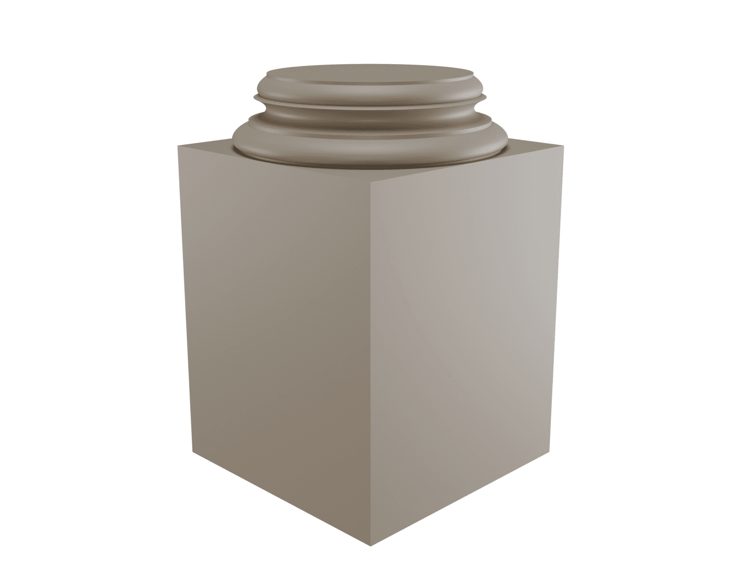 Base de colonne en polystyrène – D9ML252O