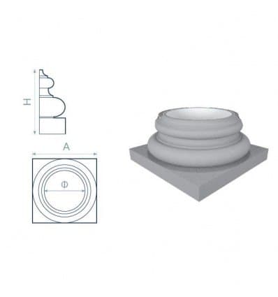 Base de colonne PK4