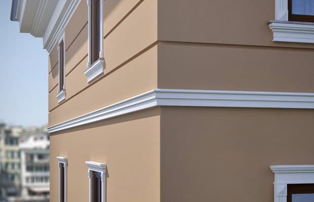 Corniche intermédiaire : détail architectural raffiné