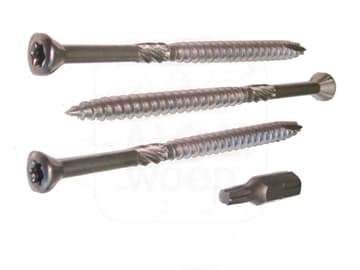 Vis à bois inox AISI 410 Ø4,5 x 6 cm TORX 20 – Paquet de 200