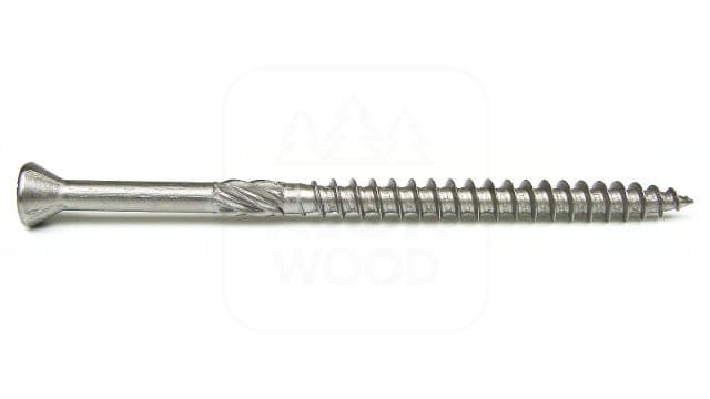 Vis à bois en acier inoxydable C2 (AISI 410) 5 × 5 cm TORX 25 – 200 pièces