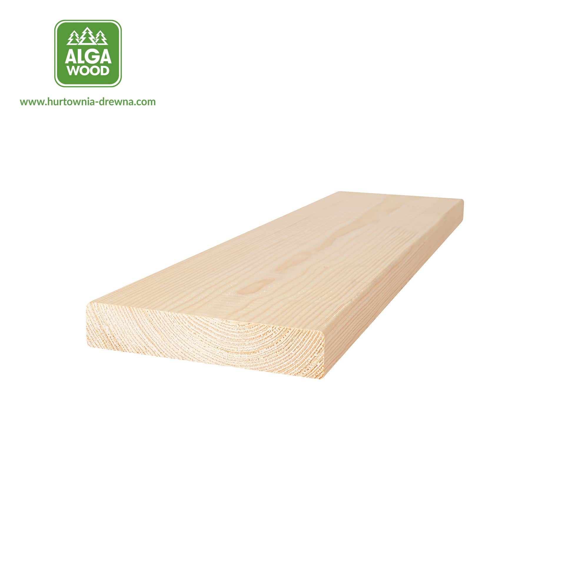 Lame de terrasse LISSE en épicéa scandinave 28×170, classe AB