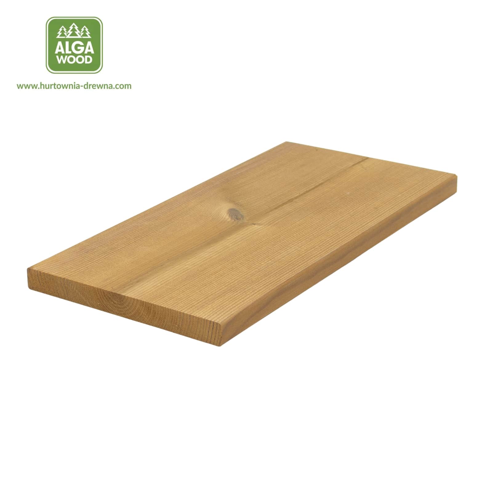 Planche rabotée Thermo Sosna 19×190 S4S classe AB