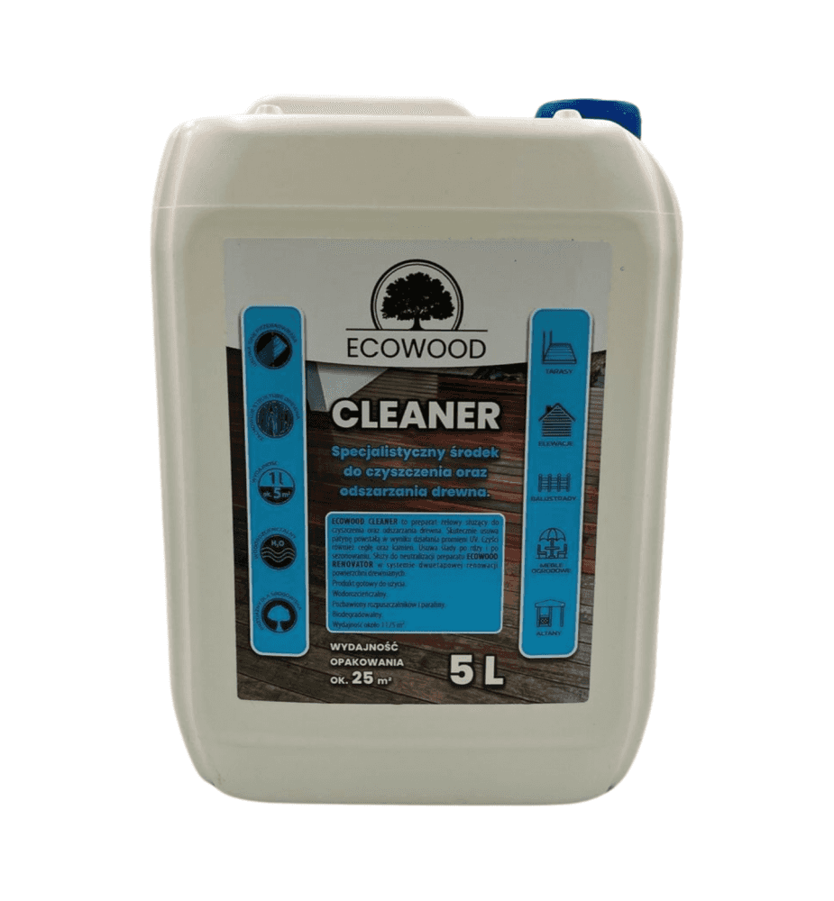 Gel décapant bois EcoWood 5 L – Enlève les anciens revêtements facilement