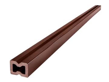 Solive de terrasse composite WPC 3 × 4 cm marron 4 m