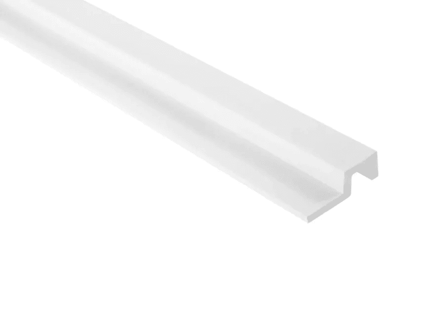 Extrémité droite de la lamelle blanche L0301RT