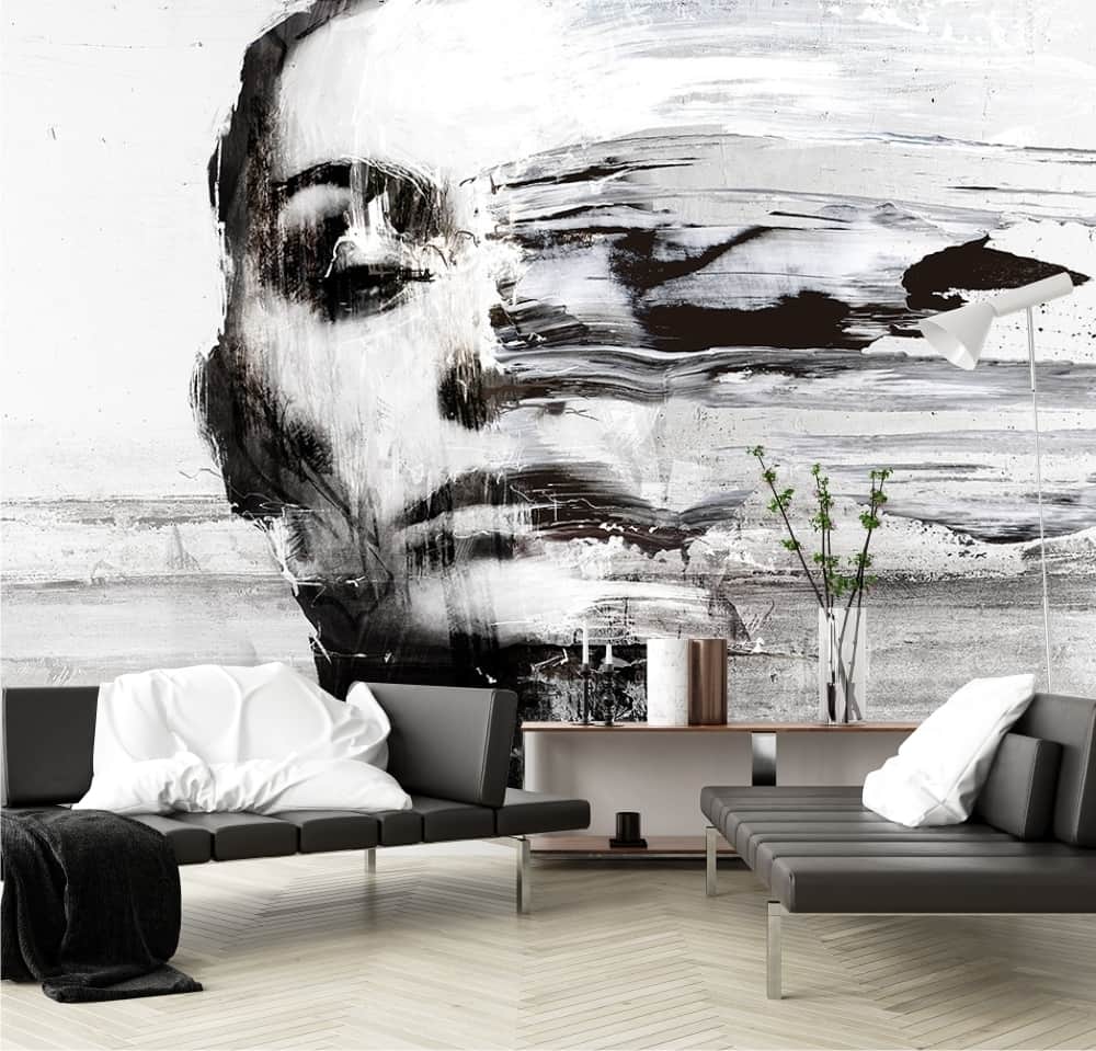 Papier peint 60631. The Face