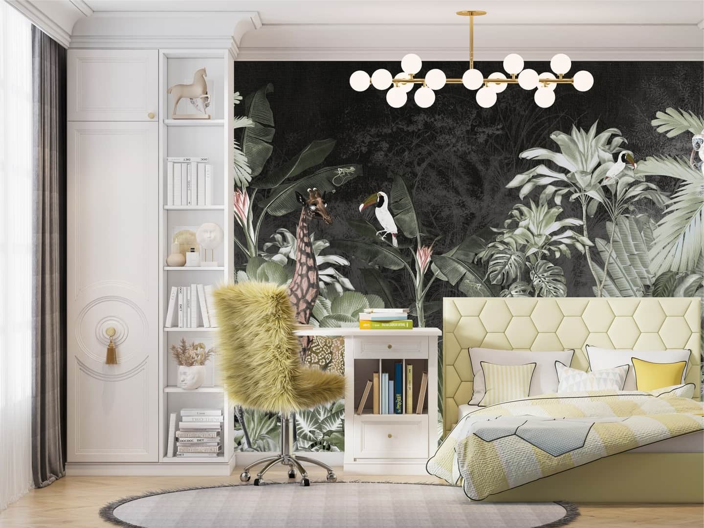 Papier peint Tropical Party