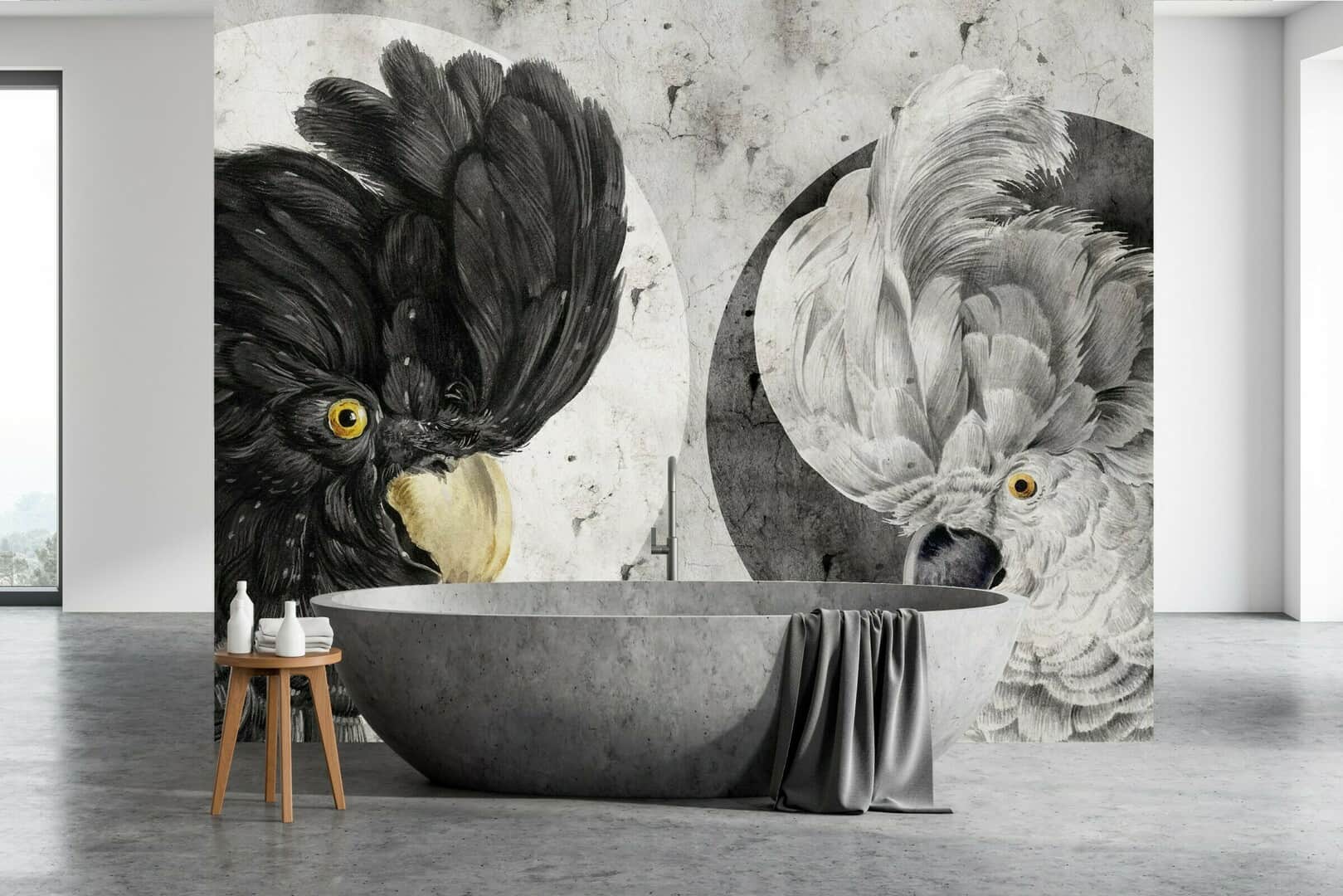Papier peint Yin – Yang