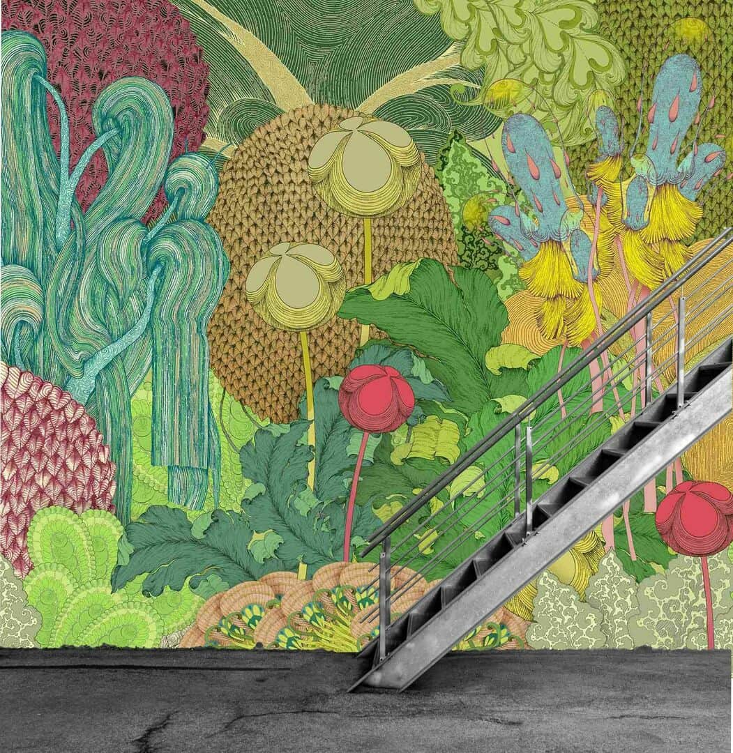Papier peint Crazy Jungle
