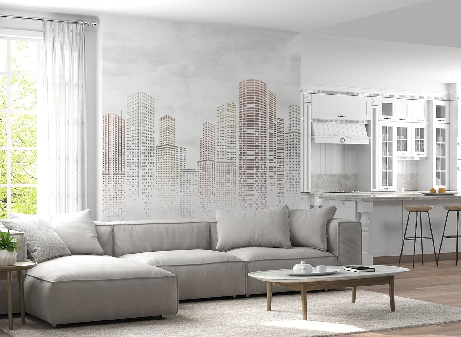 Papier peint Skyline