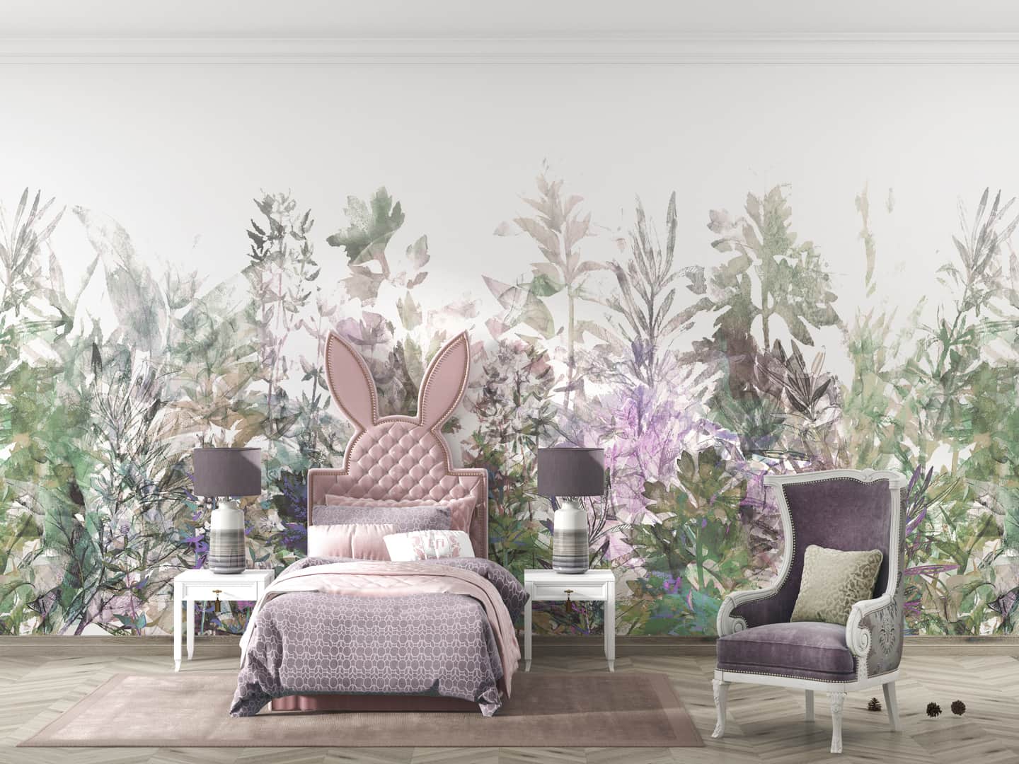 Papier peint Herbal