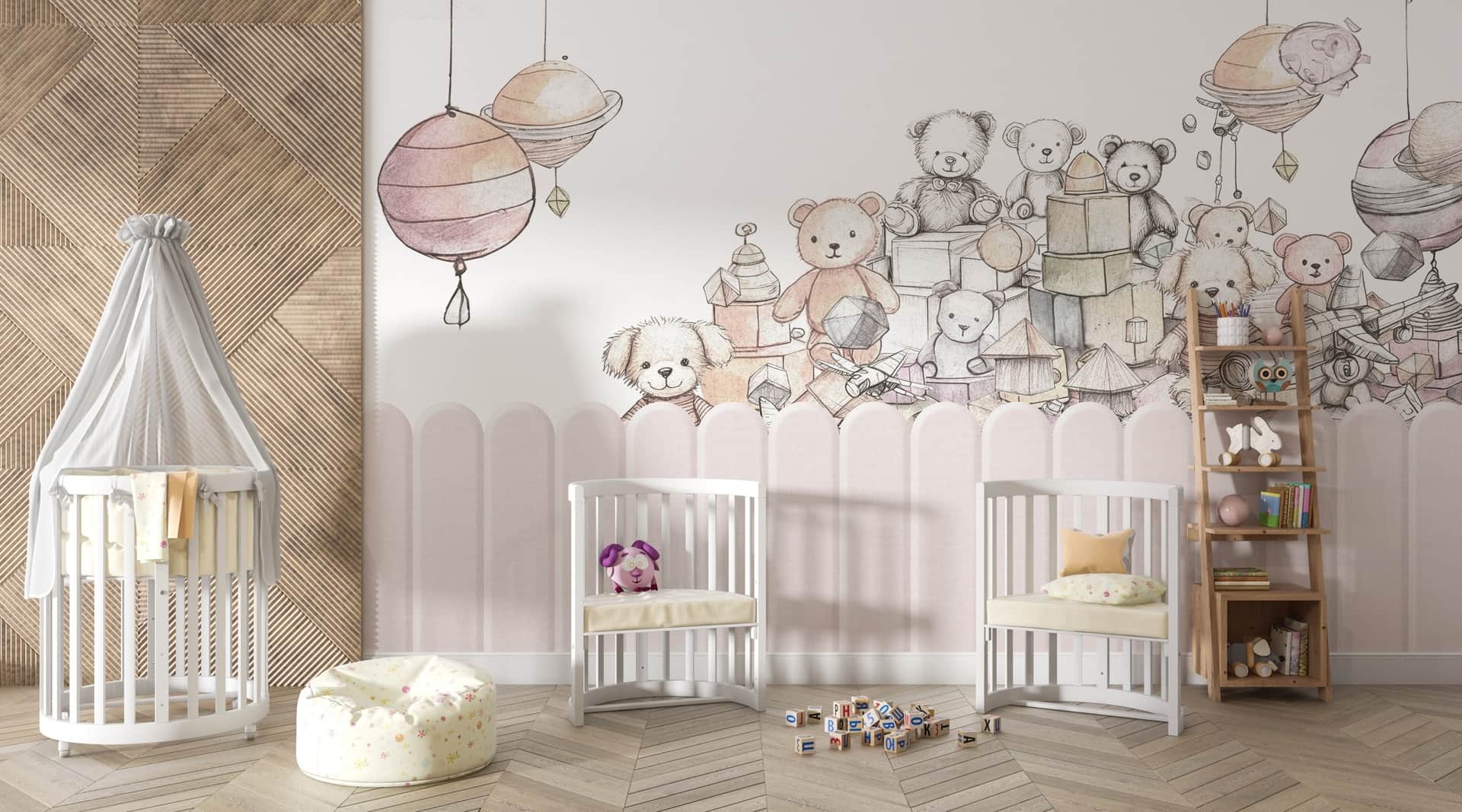 Papier peint Toy Store