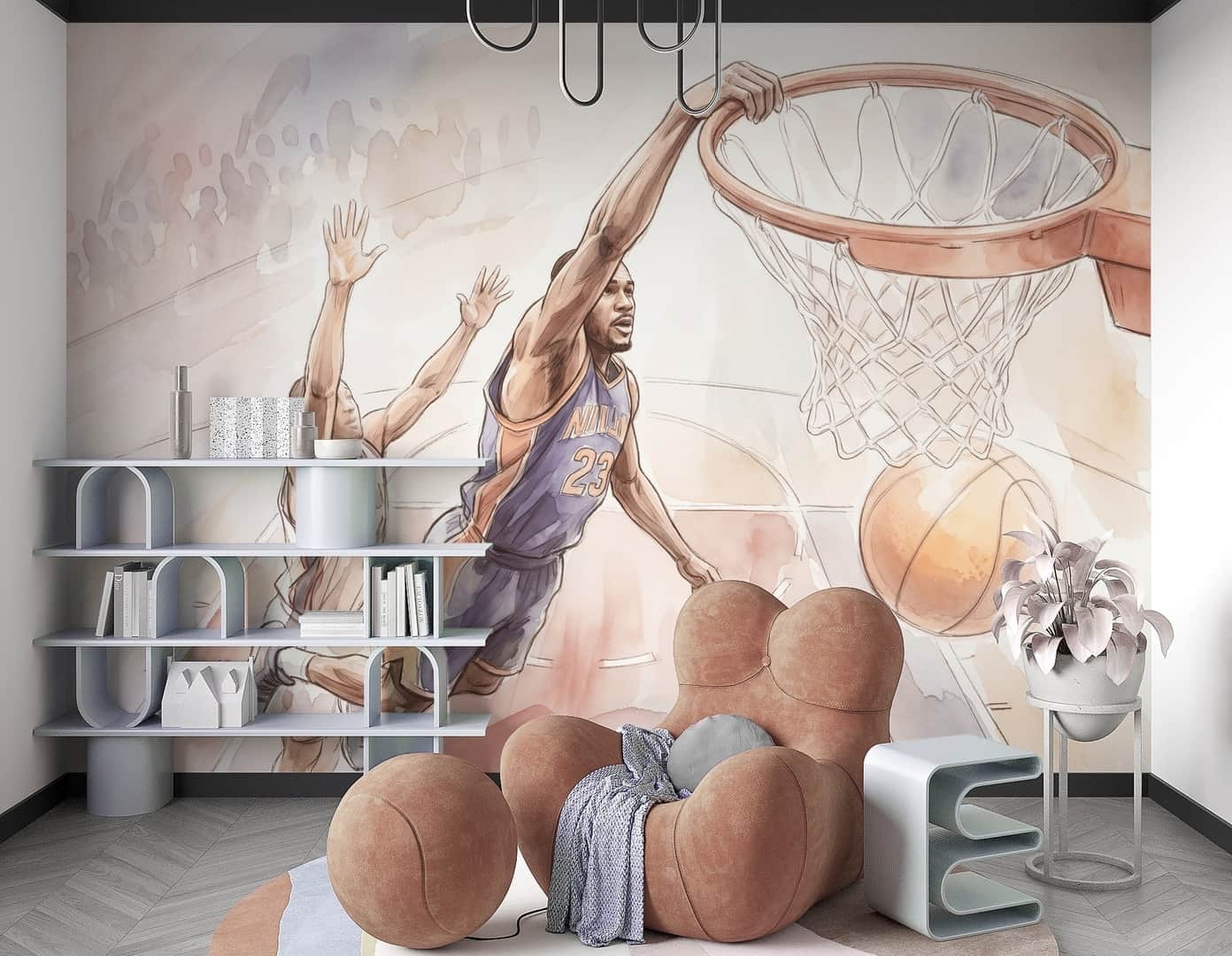 Papier peint Pippen