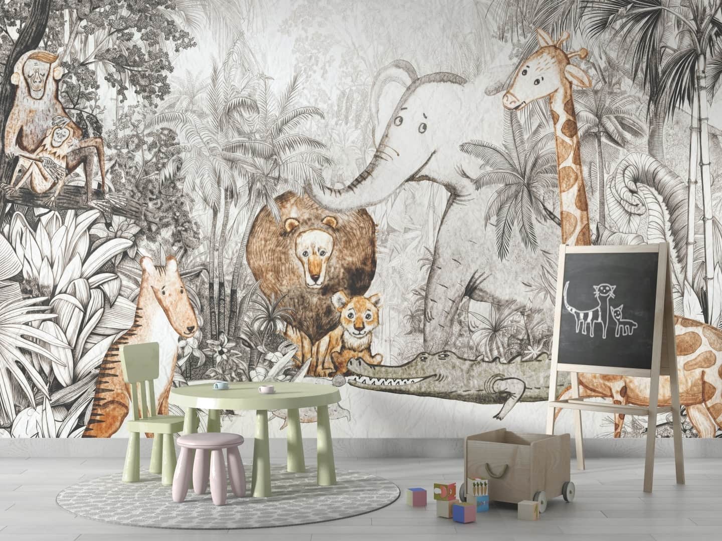 Papier peint Serengeti