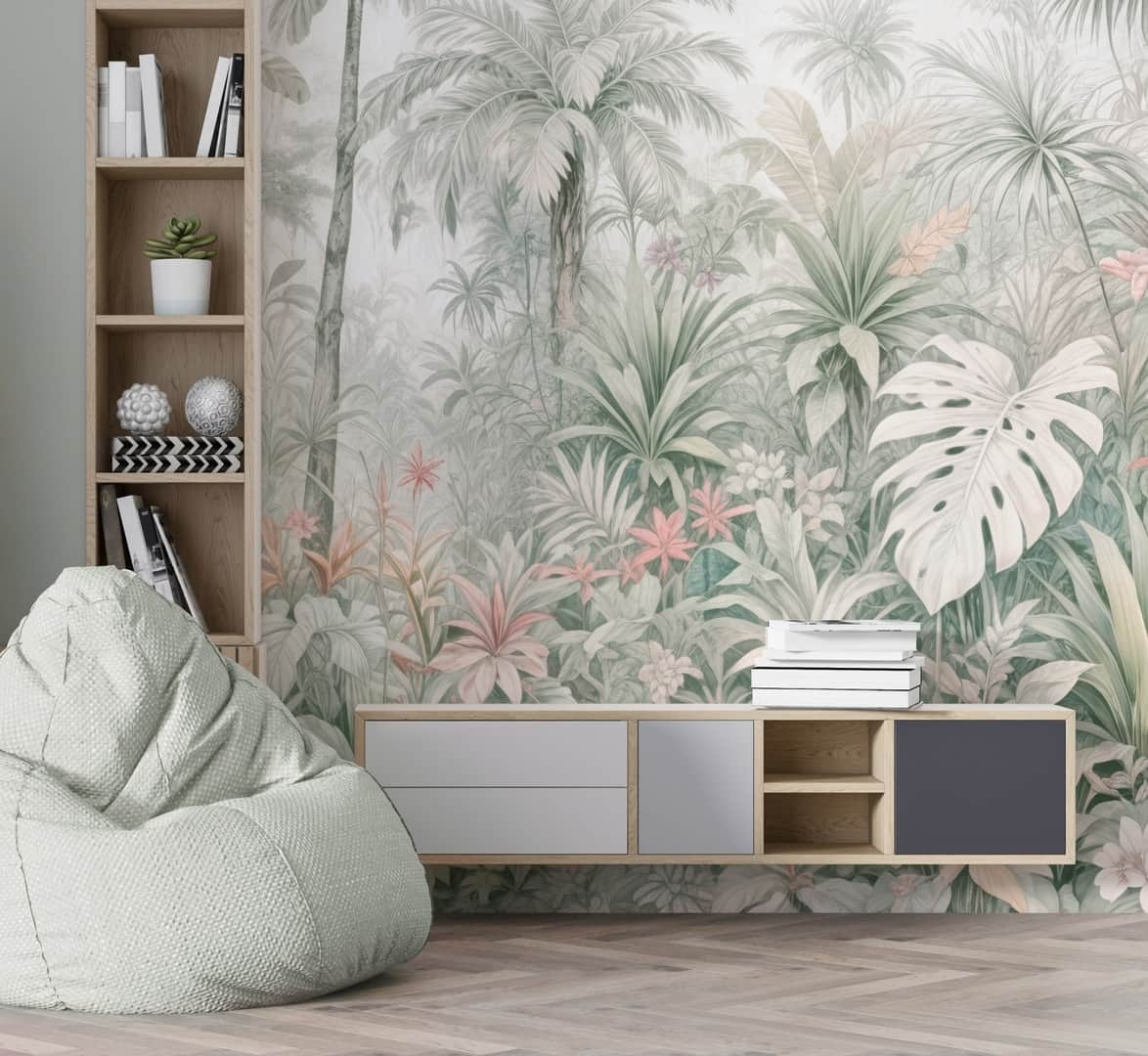 Papier peint Tropical Garden