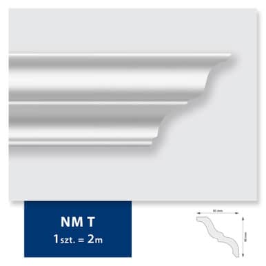 Carton de 32 mètres Corniche Plafond NMT DMS - 26 pièces