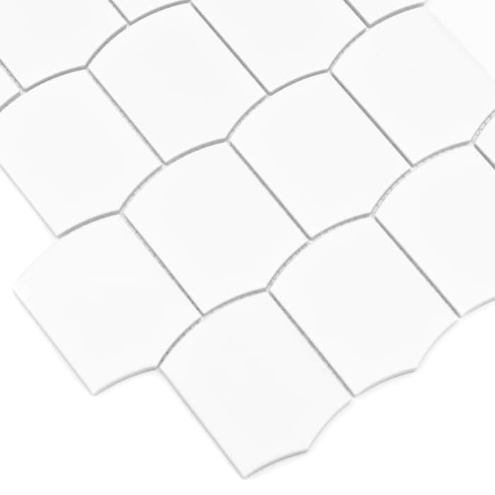 Mosaïque Arcado White matt
