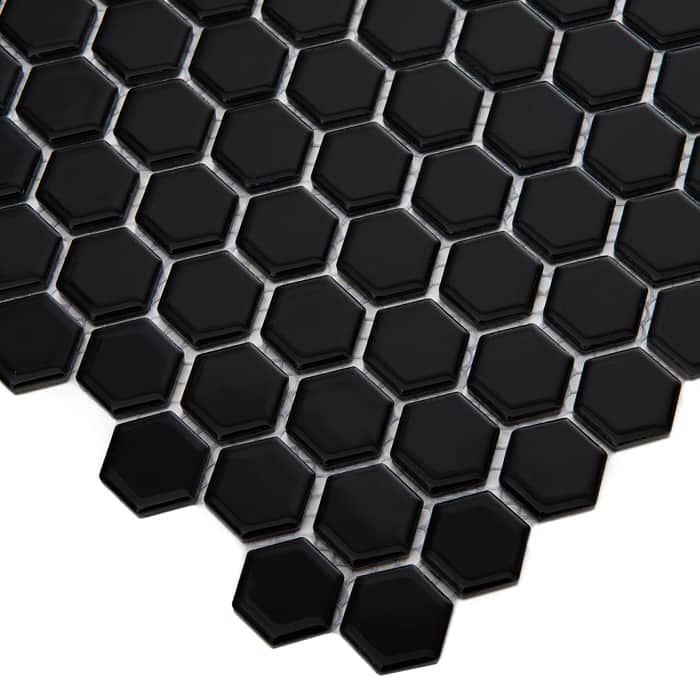 Mosaïque Mini Hexagon Black