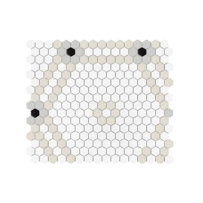 Mosaïque Mini Hexagon Doublehex matt